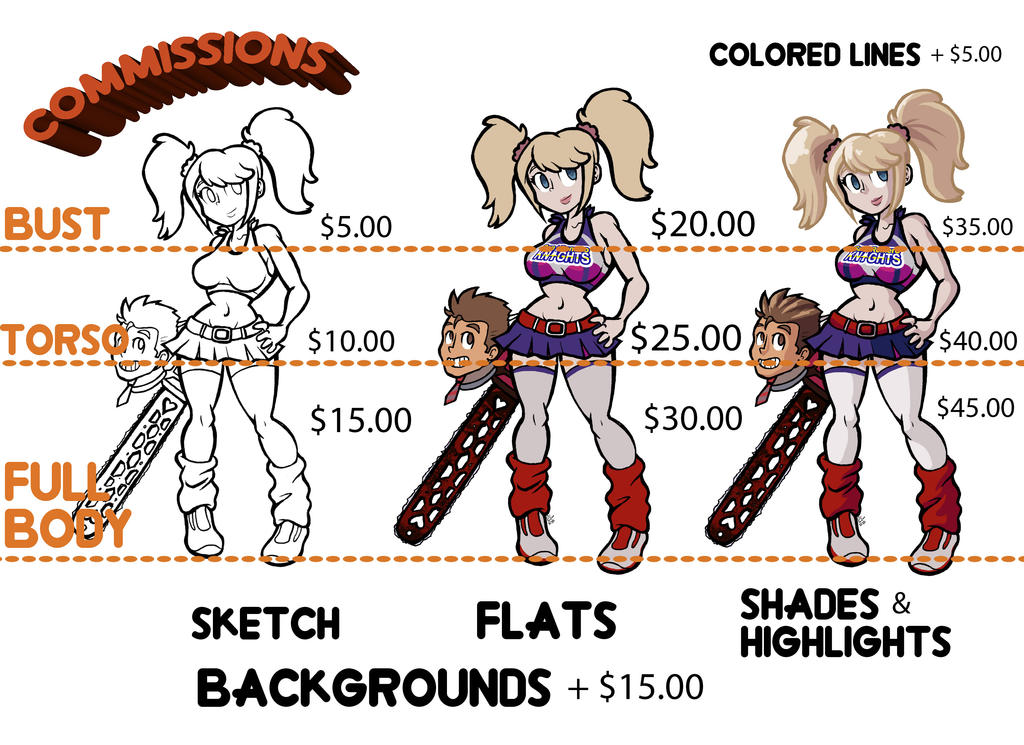 Commission Prices by Penn92Evans on DeviantArt