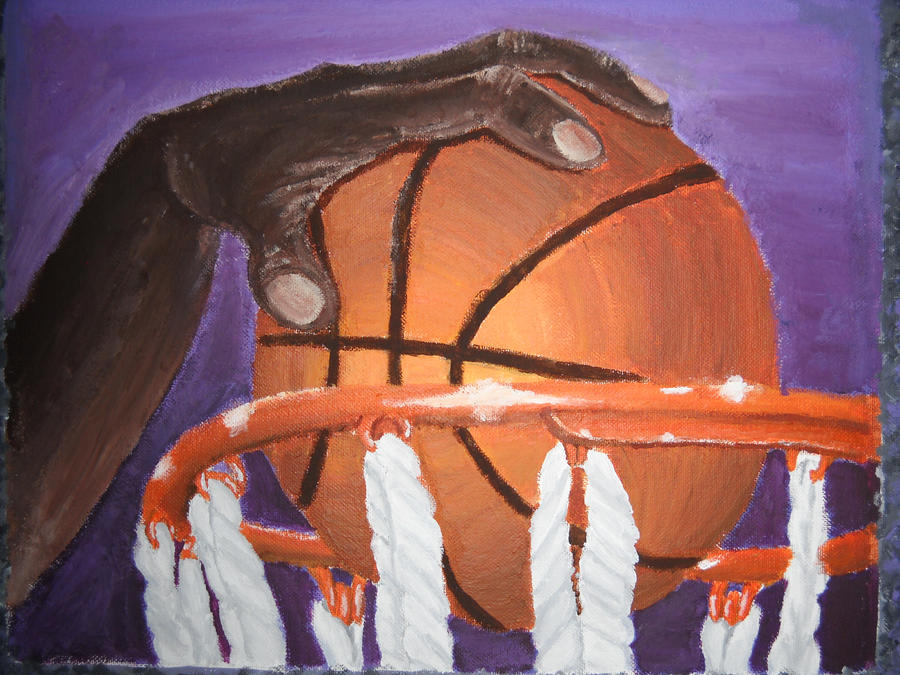 Basketball Painting by lrgirl012 on DeviantArt