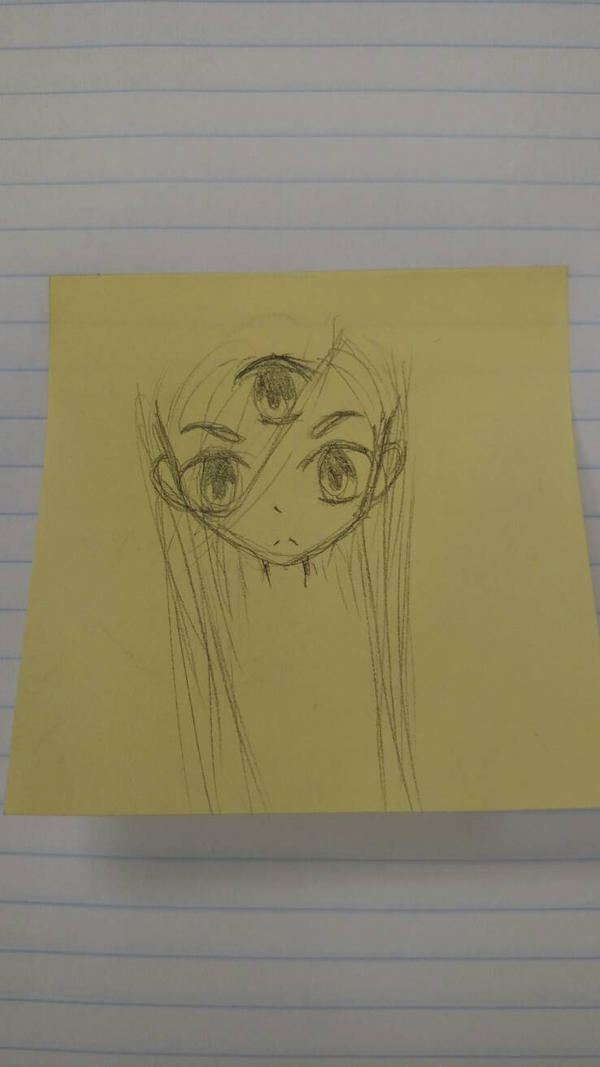 sticky note sketch by Seido-u on DeviantArt