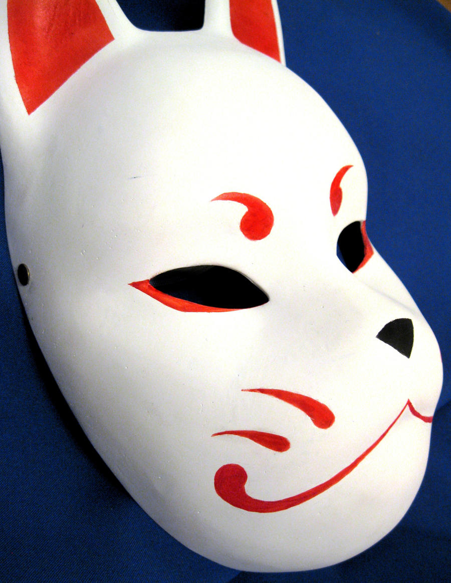Kitsune mask 1 by Mishutka on DeviantArt