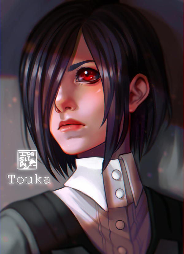 Fanart bust commission - Touka [Tokyo Ghoul] by ItaSlipy on DeviantArt