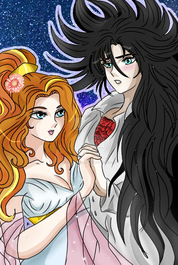 Hades and Persephone by PatronAurora8497 on DeviantArt Persephone And Hades Anime