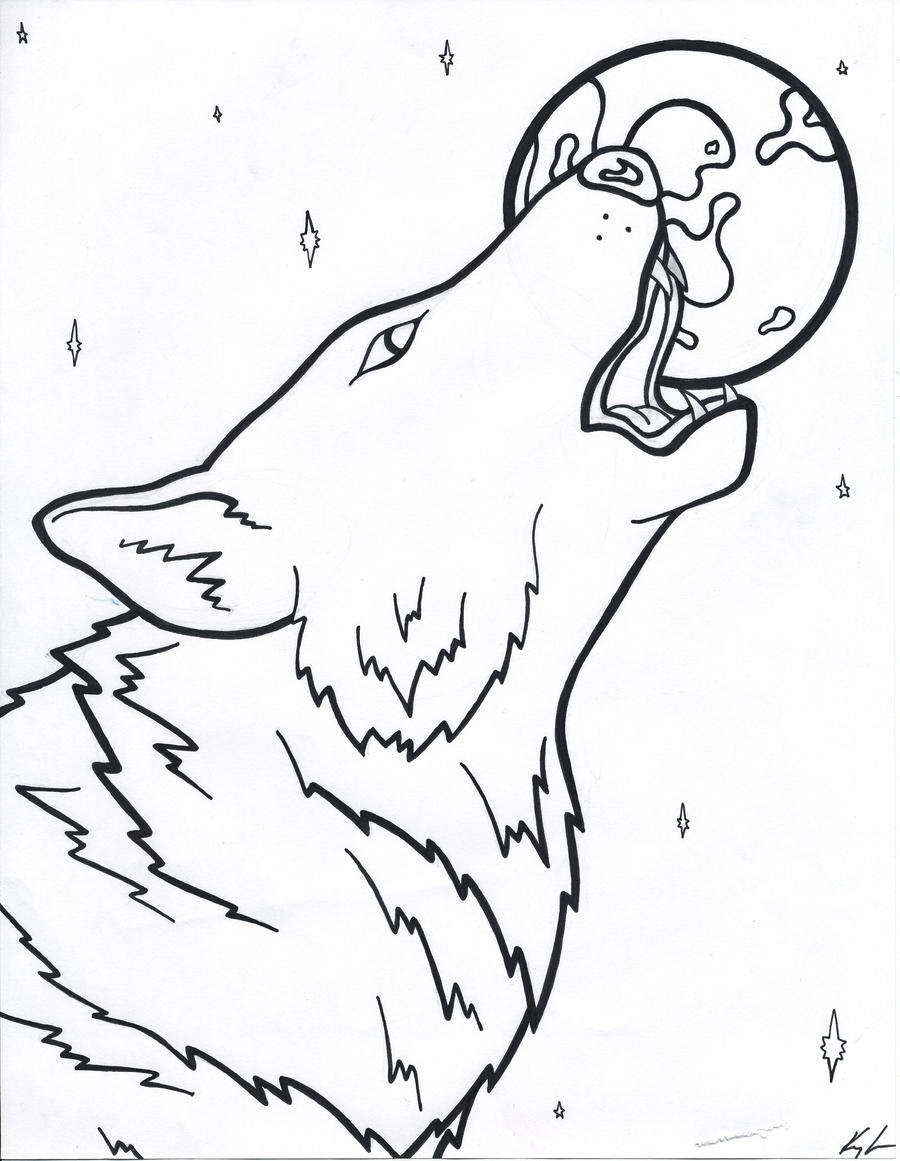 Coloring Book: Werewolf by Ooogidy Boogidy Ink on DeviantArt