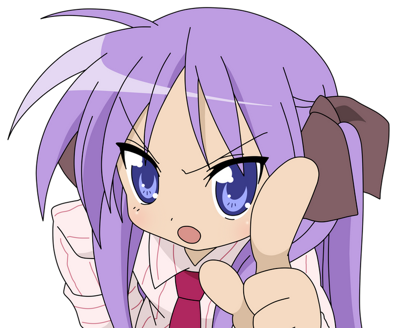 10. "Kagami Hiiragi" from Lucky Star - wide 1
