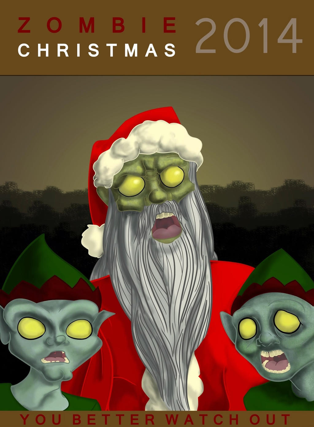 Zombie Christmas by MisanthropicRagDoll on DeviantArt