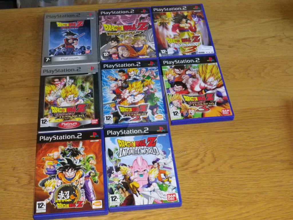 Playstation 2 Games Collection - Dragonball Z by Evil ...