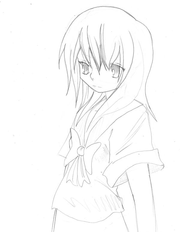 Schoolgirl Sketch by NephythisSorrow on DeviantArt
