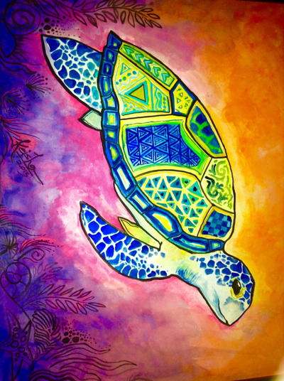 Abstract turtle by keishapj on DeviantArt