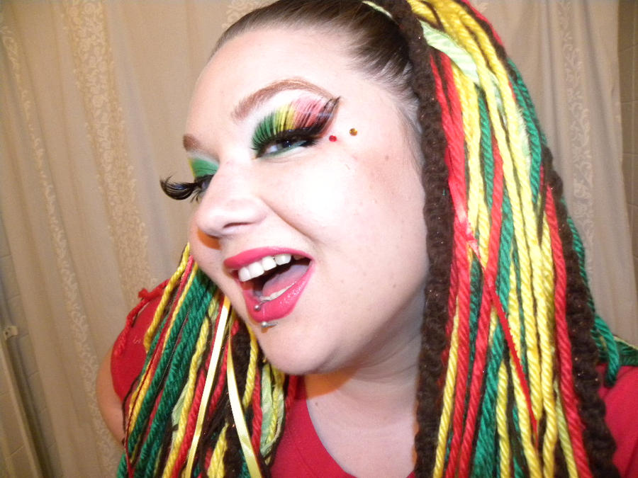 Rasta Makeup And Hair Fall 2 By Cupcakecouture4ever On Deviantart