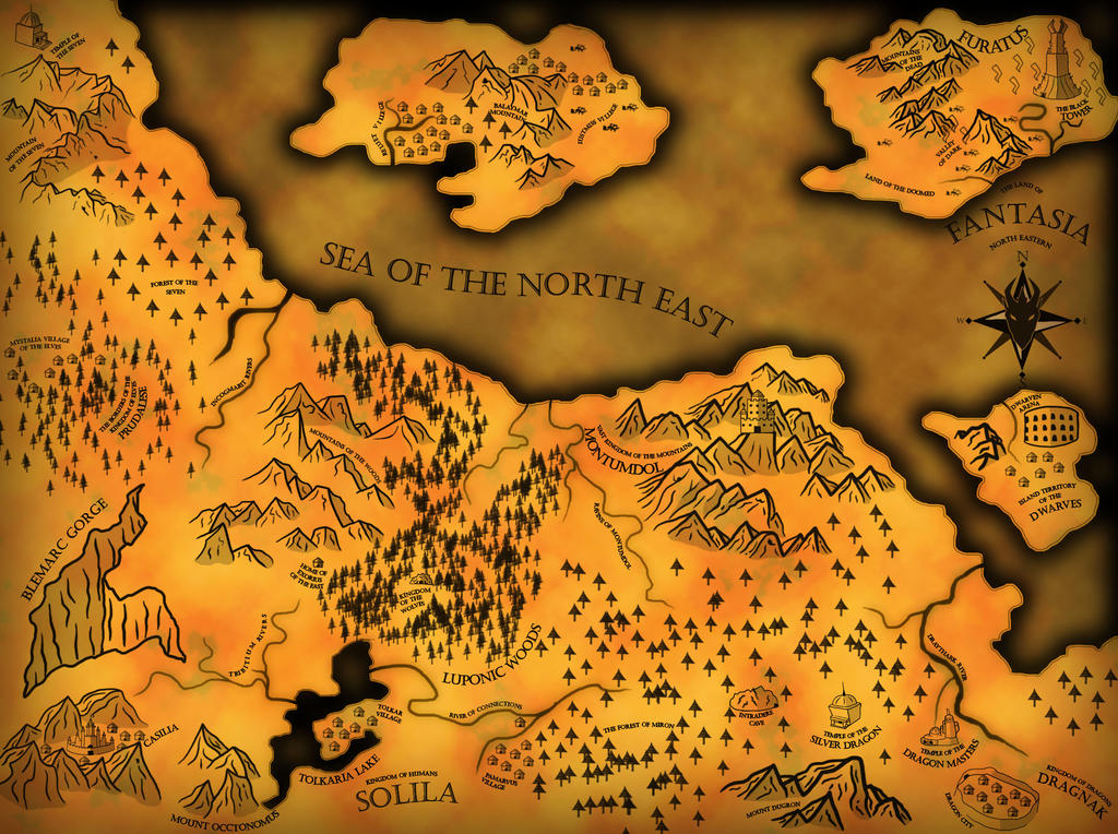 Legends Of Dragons Map By Kirbymlp Dcammgu 