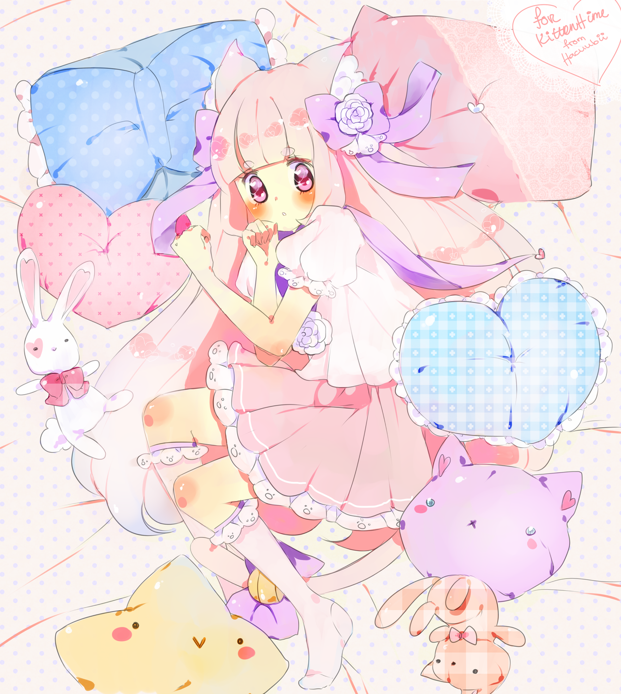 CONTEST ENTRY: KittenHime by Hacuubii on DeviantArt
