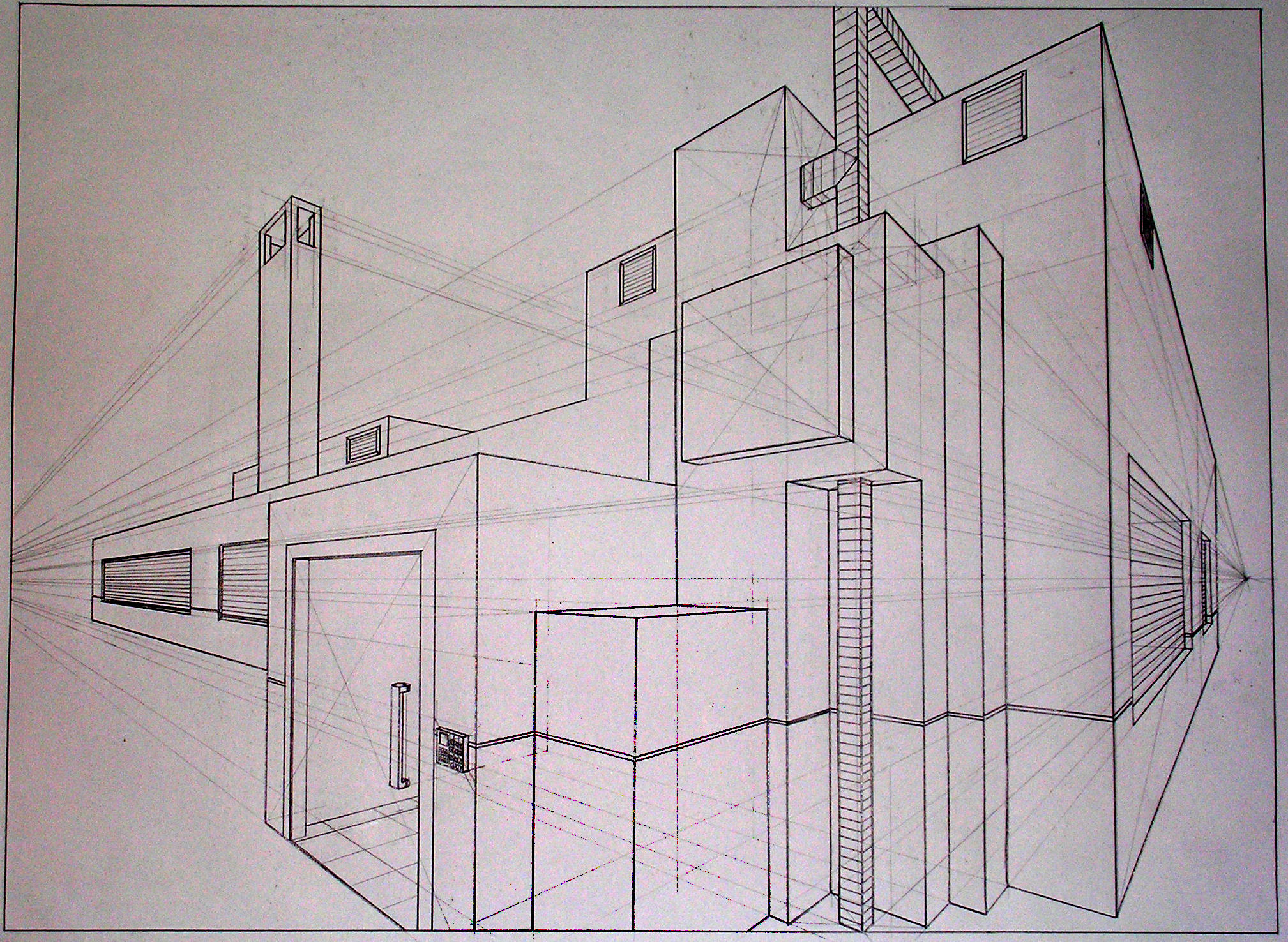 Two Point Perspective by brianhaddad on DeviantArt