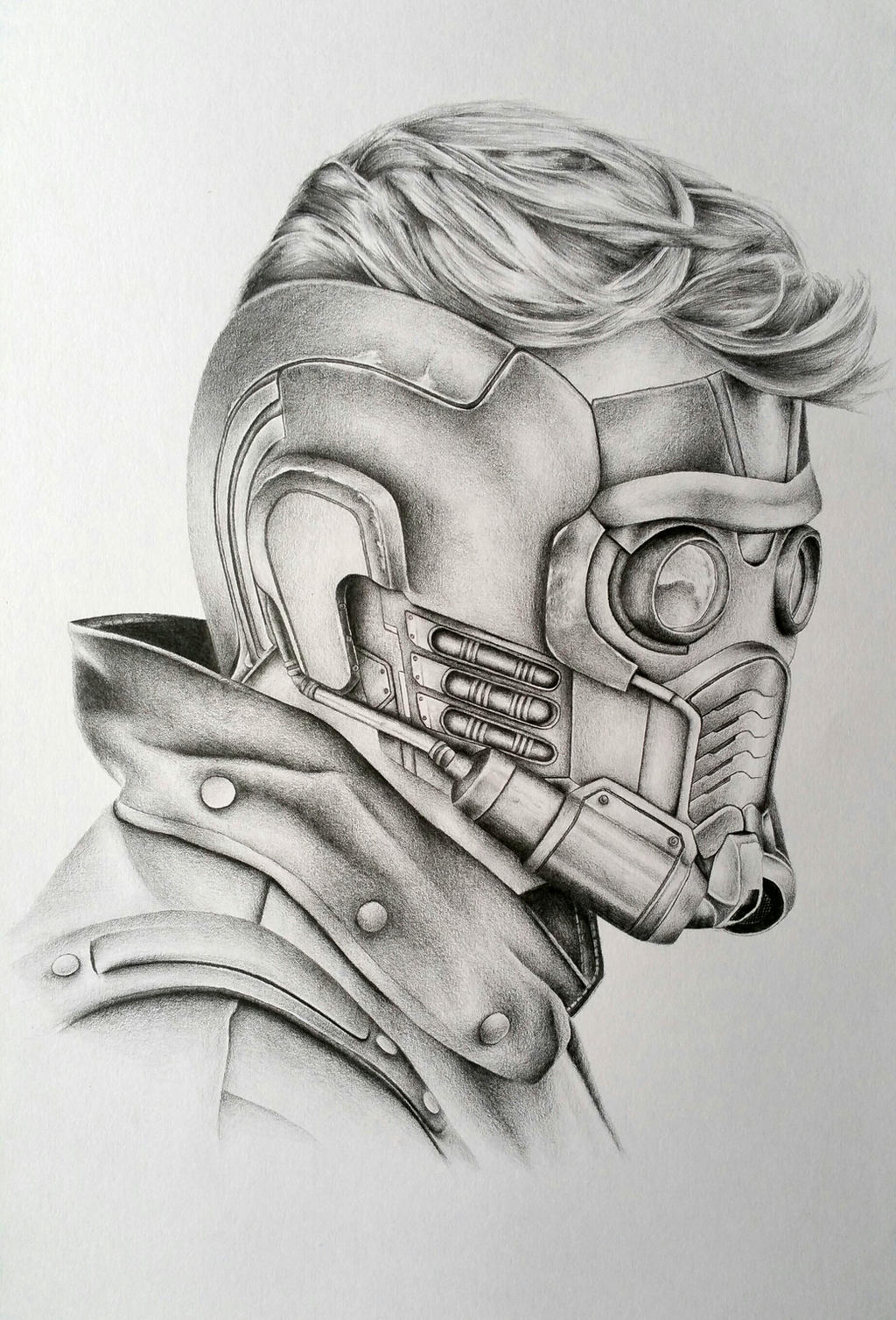 Star Lord Drawing by Charlottexbx on DeviantArt