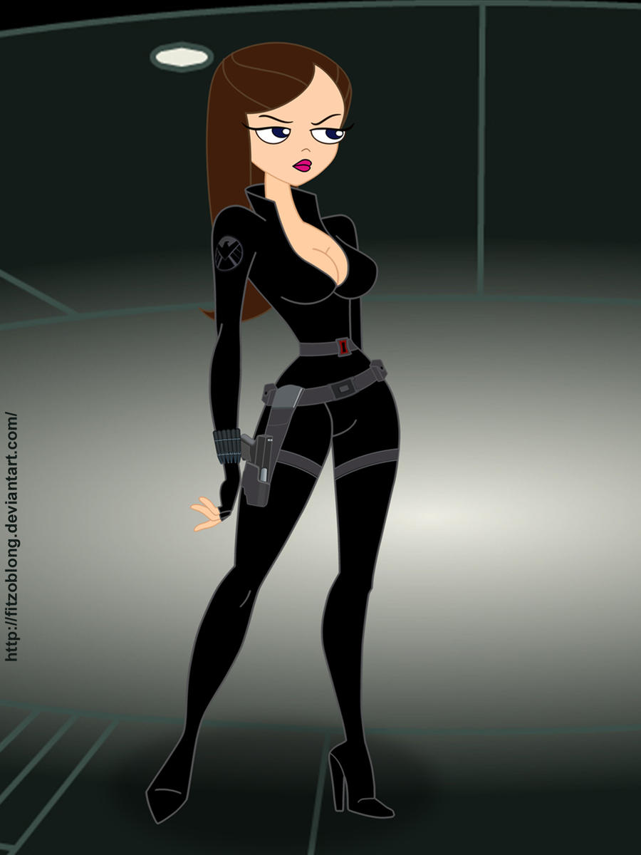 Vanessa as Black Widow by FitzOblong on DeviantArt