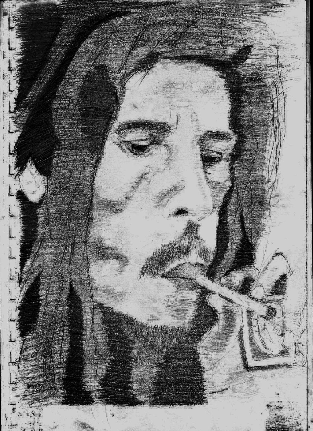 Bob Marley Smoke Weed by m hilmy