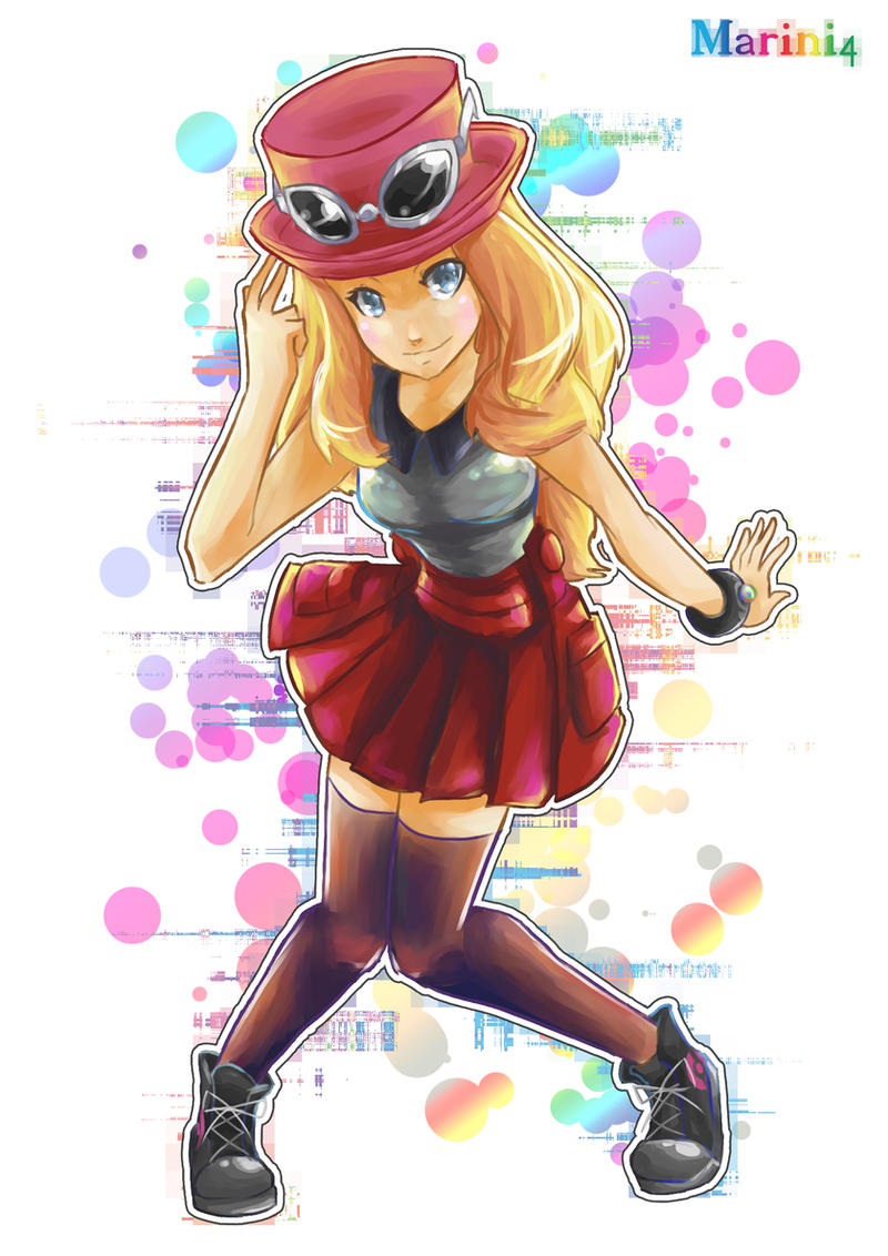 Serena ~ Pokemon XY by Lunariasu on DeviantArt