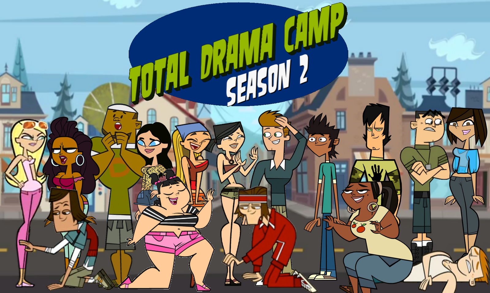 Total Drama Camp Season 2 Poster by DawnFan3 on DeviantArt