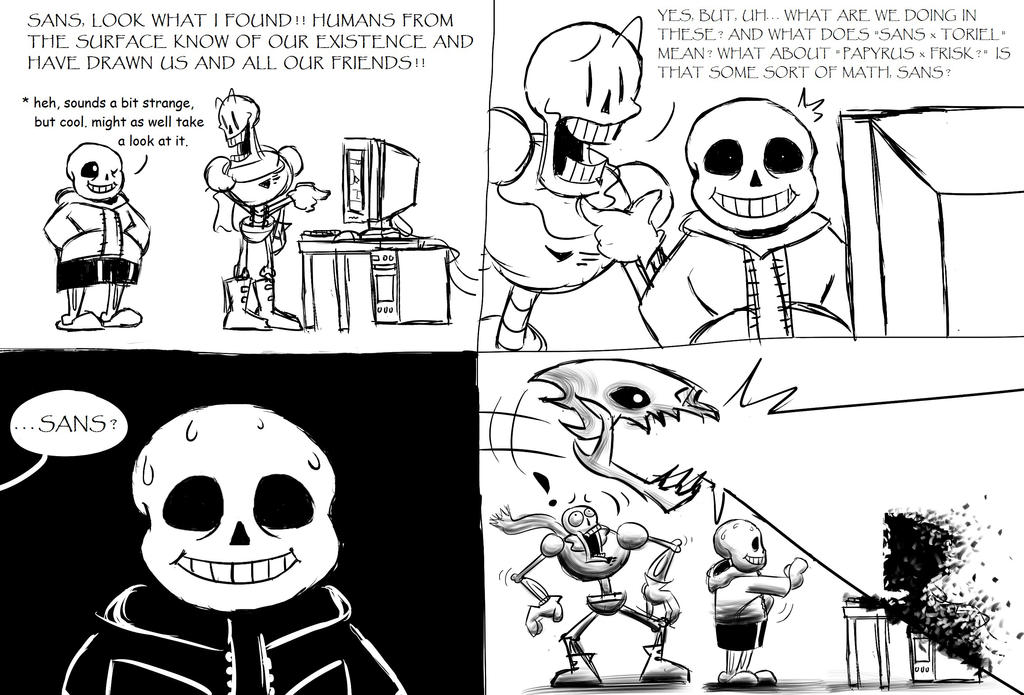 Sans Discovers Rule 34 By Raymanlemons On Deviantart