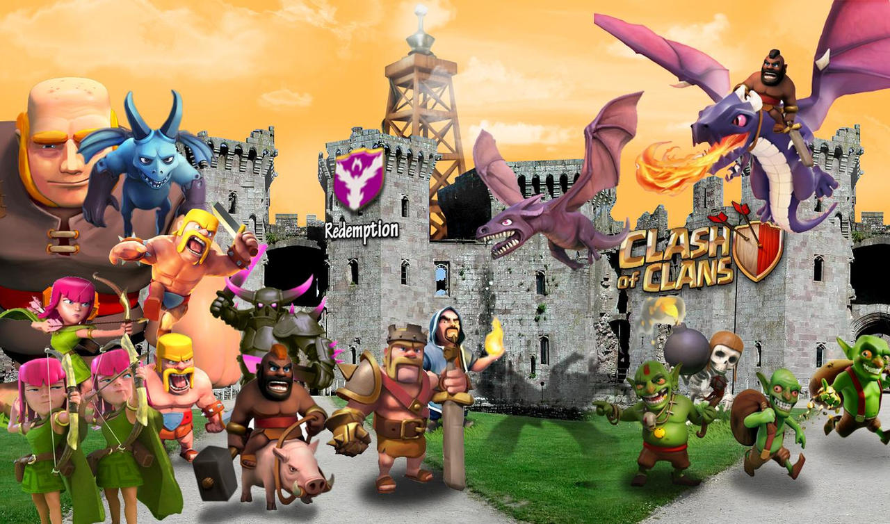 Clash Of Clans Wallpaper HD By Notoriousking On DeviantArt