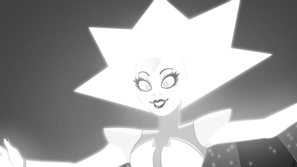 There she is, finally !!! A legit goddess, she even glows what the hell But yeah, this is a redraw of a screenshot