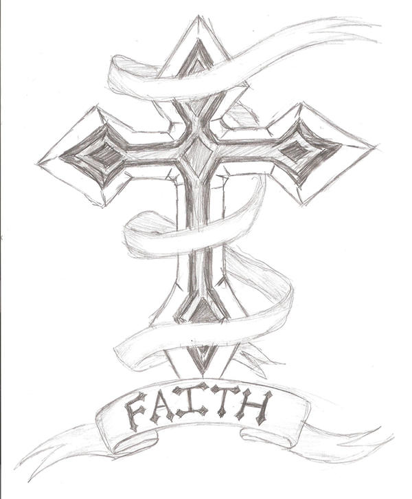 Cross Tattoo Design by The-Sketch-Artist on DeviantArt