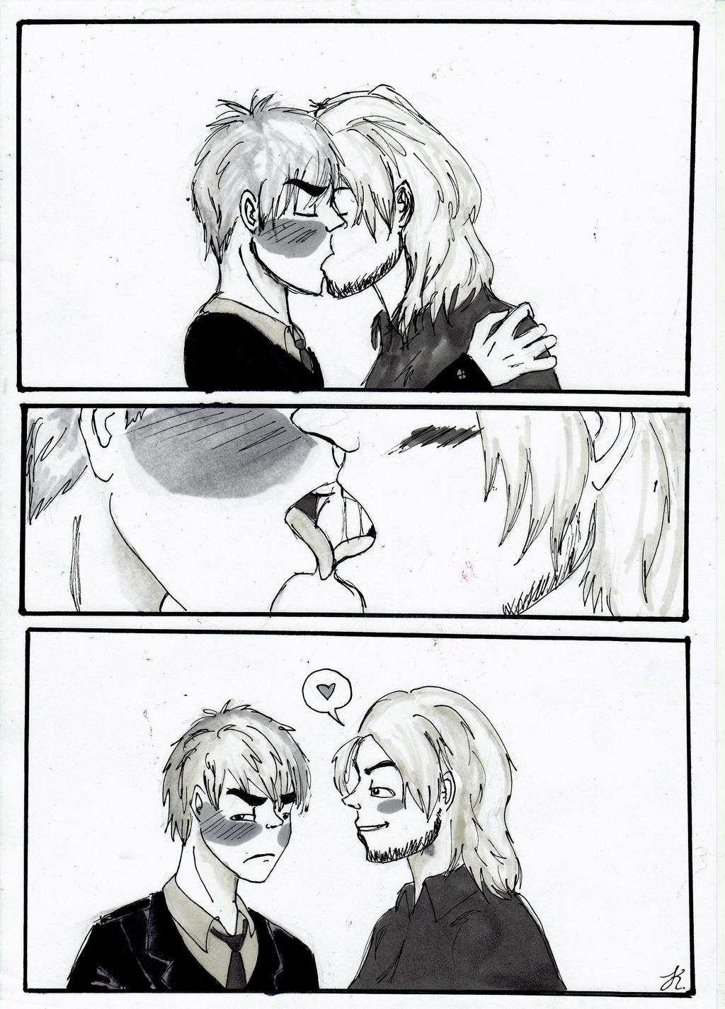 [request] French kiss by MsCarl555 on DeviantArt
