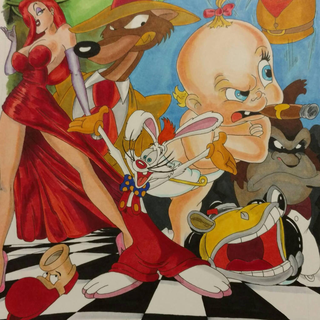 Who framed Roger Rabbit by hulinaart on DeviantArt