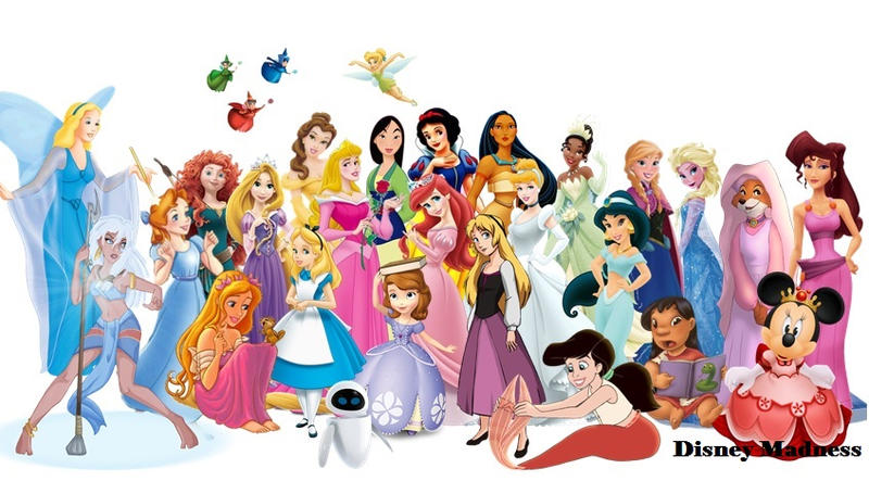 Disney Female Characters by Mandimccl on DeviantArt