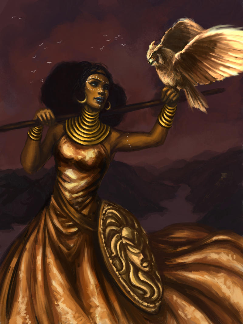 Athena Goddess Of Wisdom By Christytortland On Deviantart
