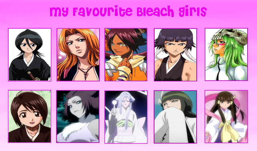 My Favourite Bleach Girls Meme by Pokefan181 on DeviantArt