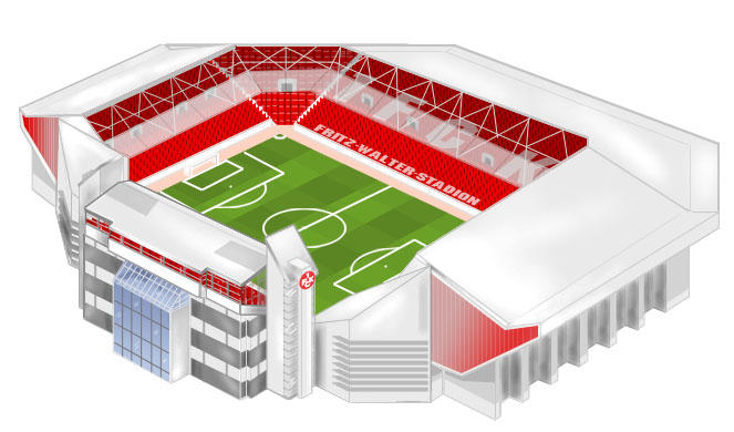 Image result for Fritz-Walter-Stadion logo