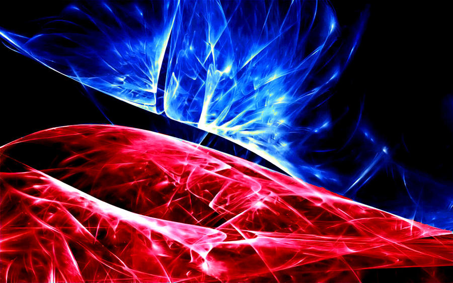 Red Blue Abstract by Sockdpoof on DeviantArt