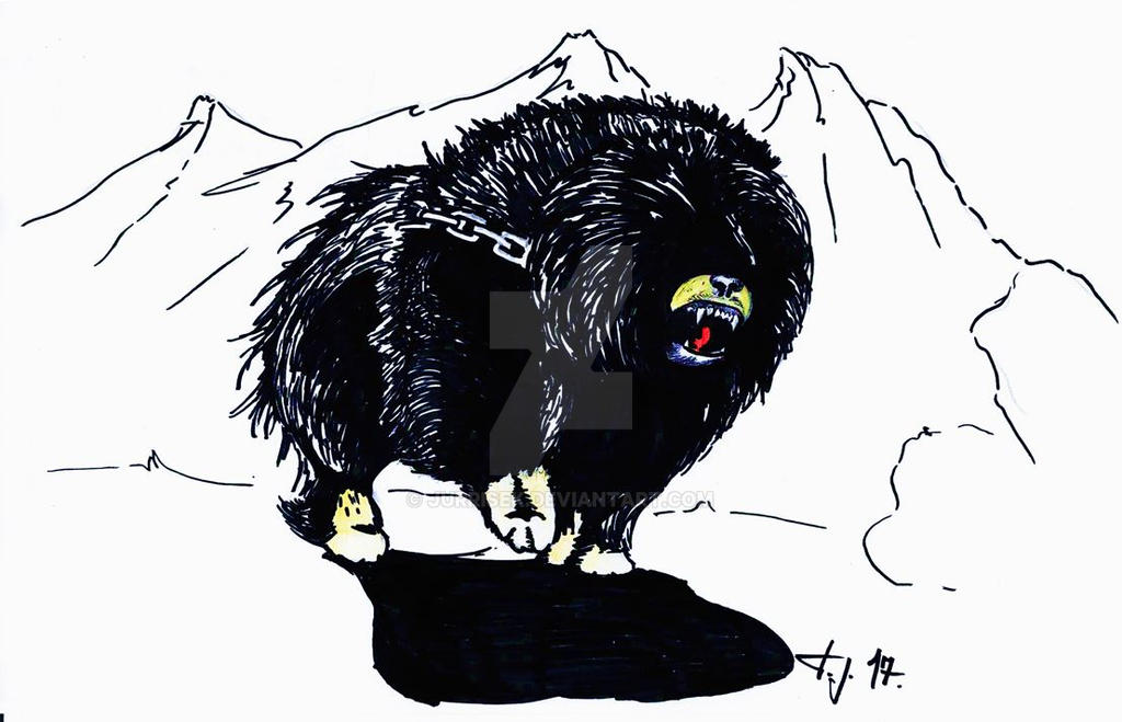 Tibetan mastiff speed drawing by Jurrisek on DeviantArt