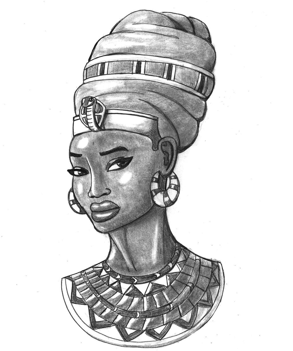Nefertiti's Headwrap by TyrannoNinja on DeviantArt