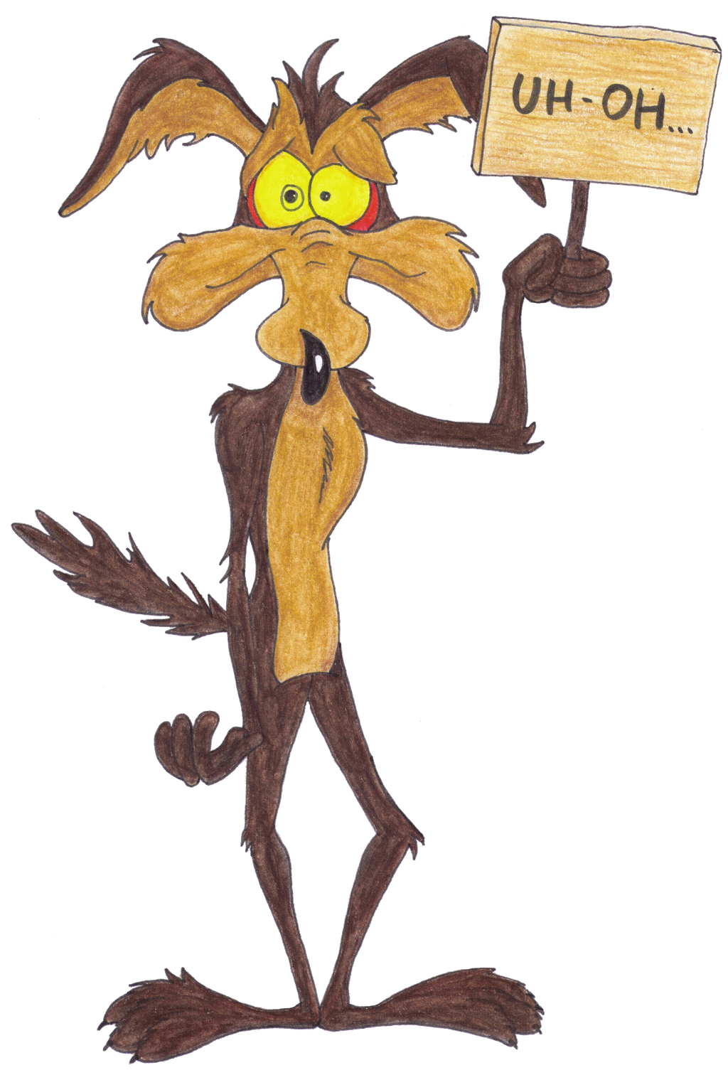 Wile E. Coyote Classic Cartoon Network Collab by MoonyMina on DeviantArt