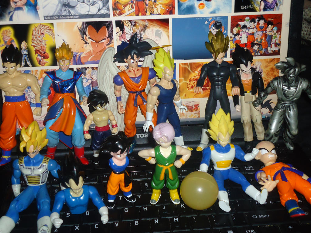 Dragon Ball Z Action Figures by FireMaidenNexus on DeviantArt