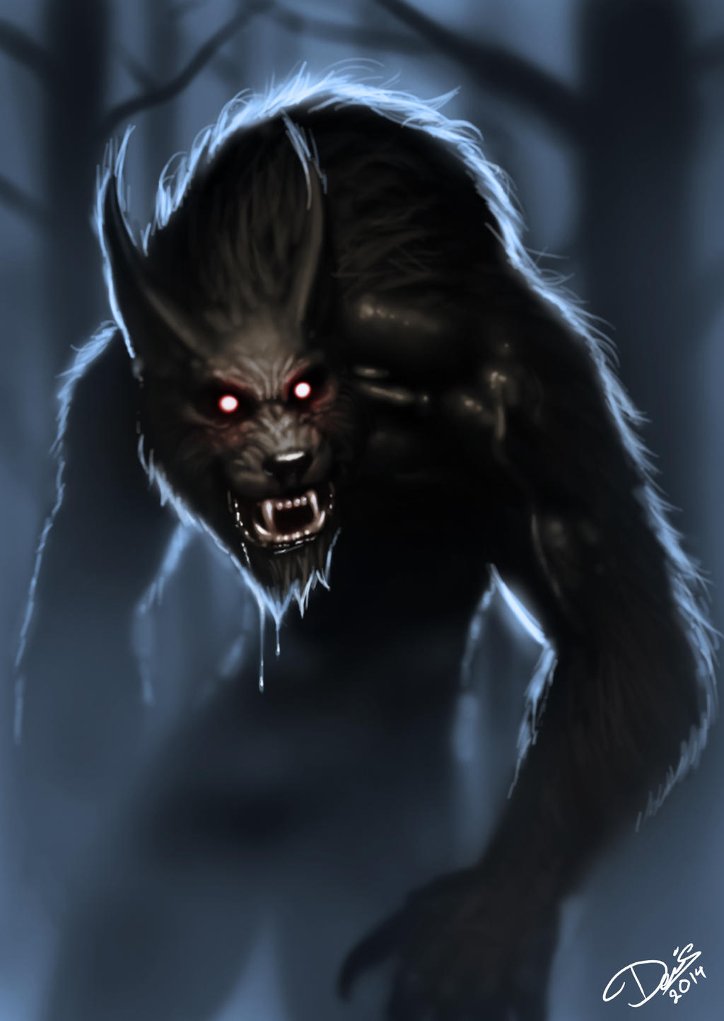 Werewolf by Disse86 on DeviantArt