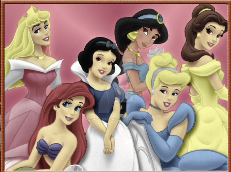 Disney Princess' Painting by Pinayprincesa on DeviantArt