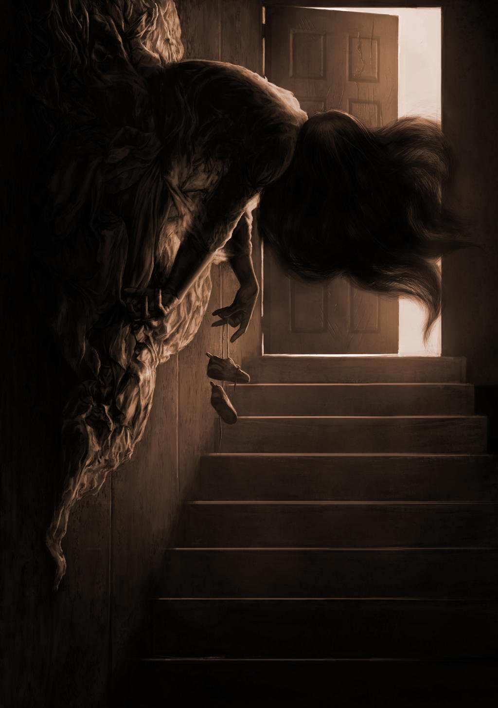 The Lady In The Basement By Lpeters On DeviantArt