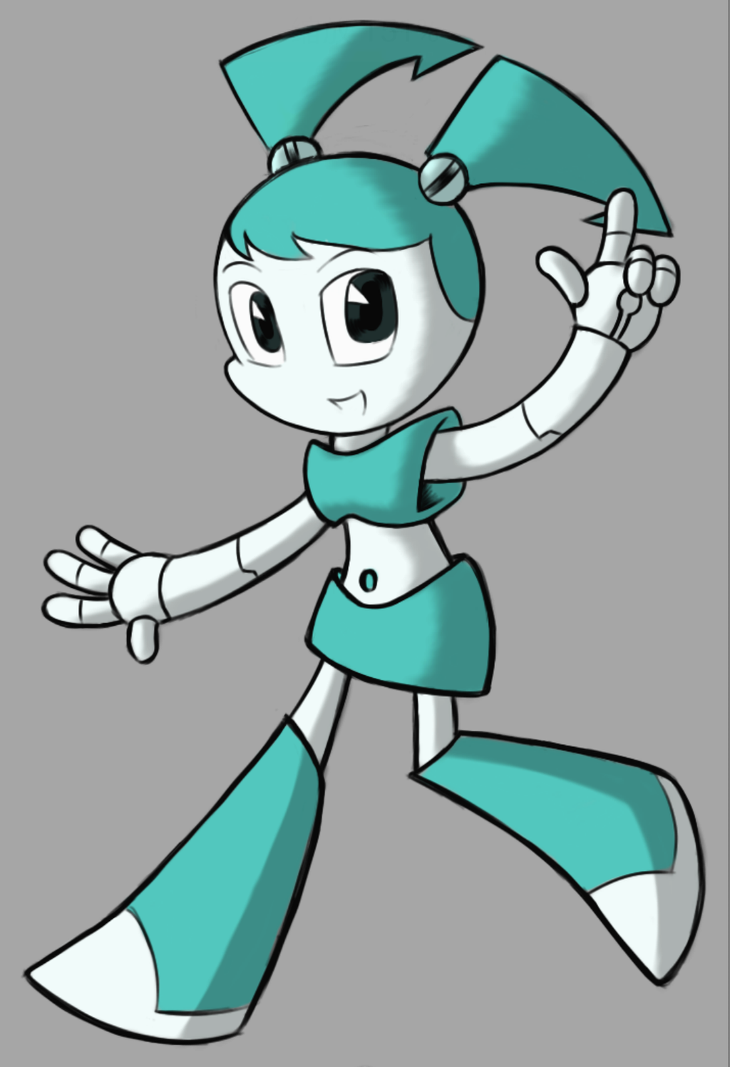 Jenny Wakeman (a.k.a. XJ9 the robot girl) by Zack113 on DeviantArt