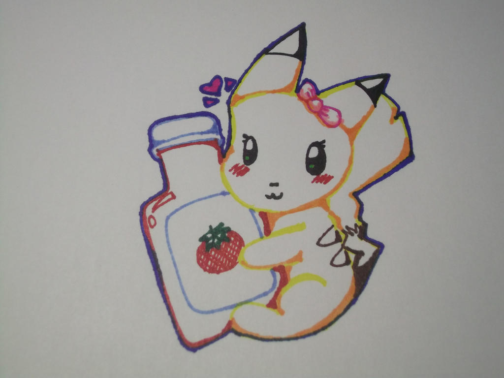 Kawaii Pikachu by WriterGirl64 on DeviantArt