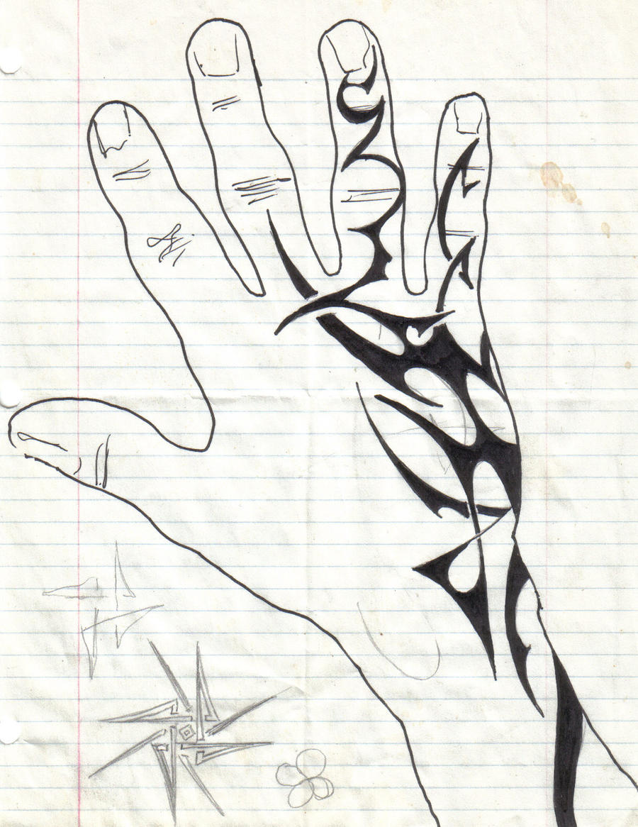 Hand tattoo 3 by HALFMAST1 on DeviantArt