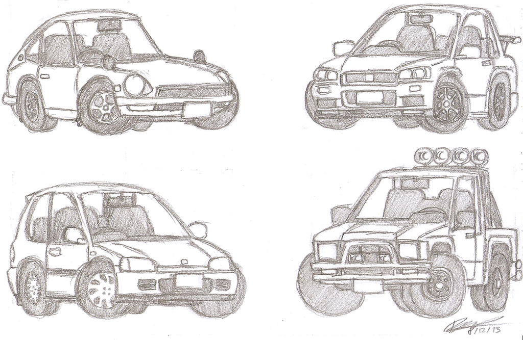 Chibi cars: Japanese edition by Bundi2408 on DeviantArt