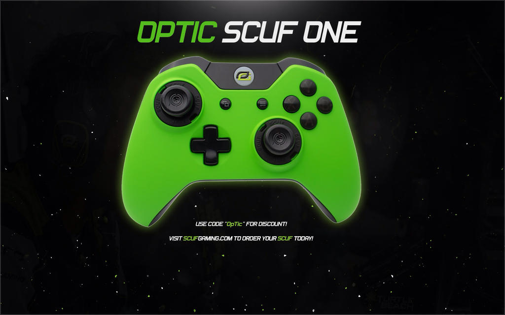 OpTic Gaming Scuf One Advertisement by AllenMDesigns on DeviantArt