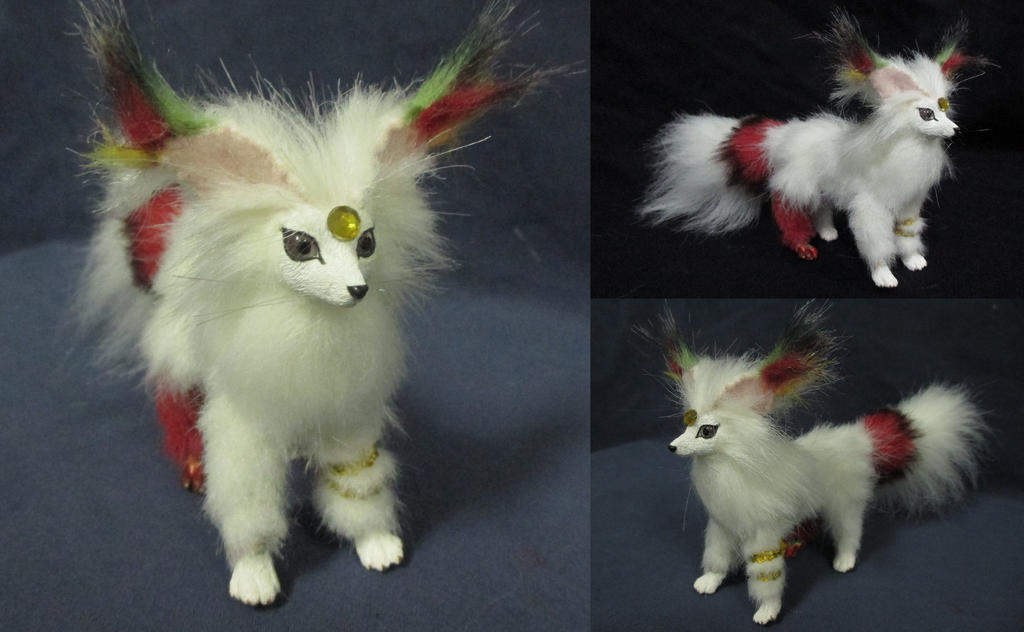 Sold The Karmic Crystal Fox OOAK Mini Art Doll by Lufirel on DeviantArt