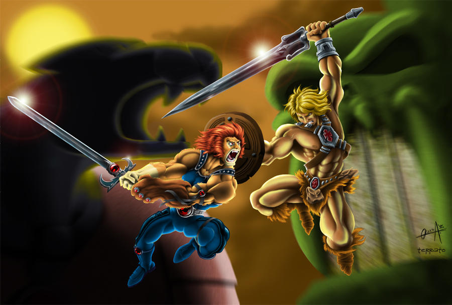 Lion-O VS He-Man