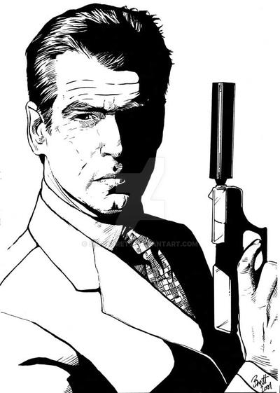 James Bond Brosnan by simonbrett on DeviantArt