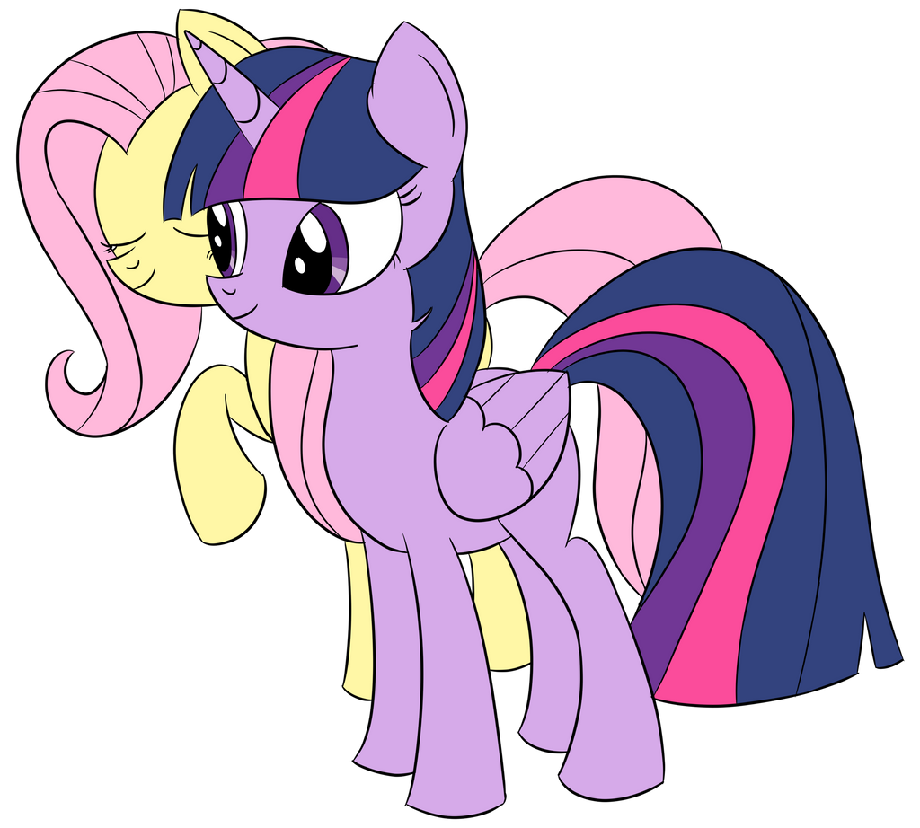 Twilight and Fluttershy by TheVincenator on DeviantArt