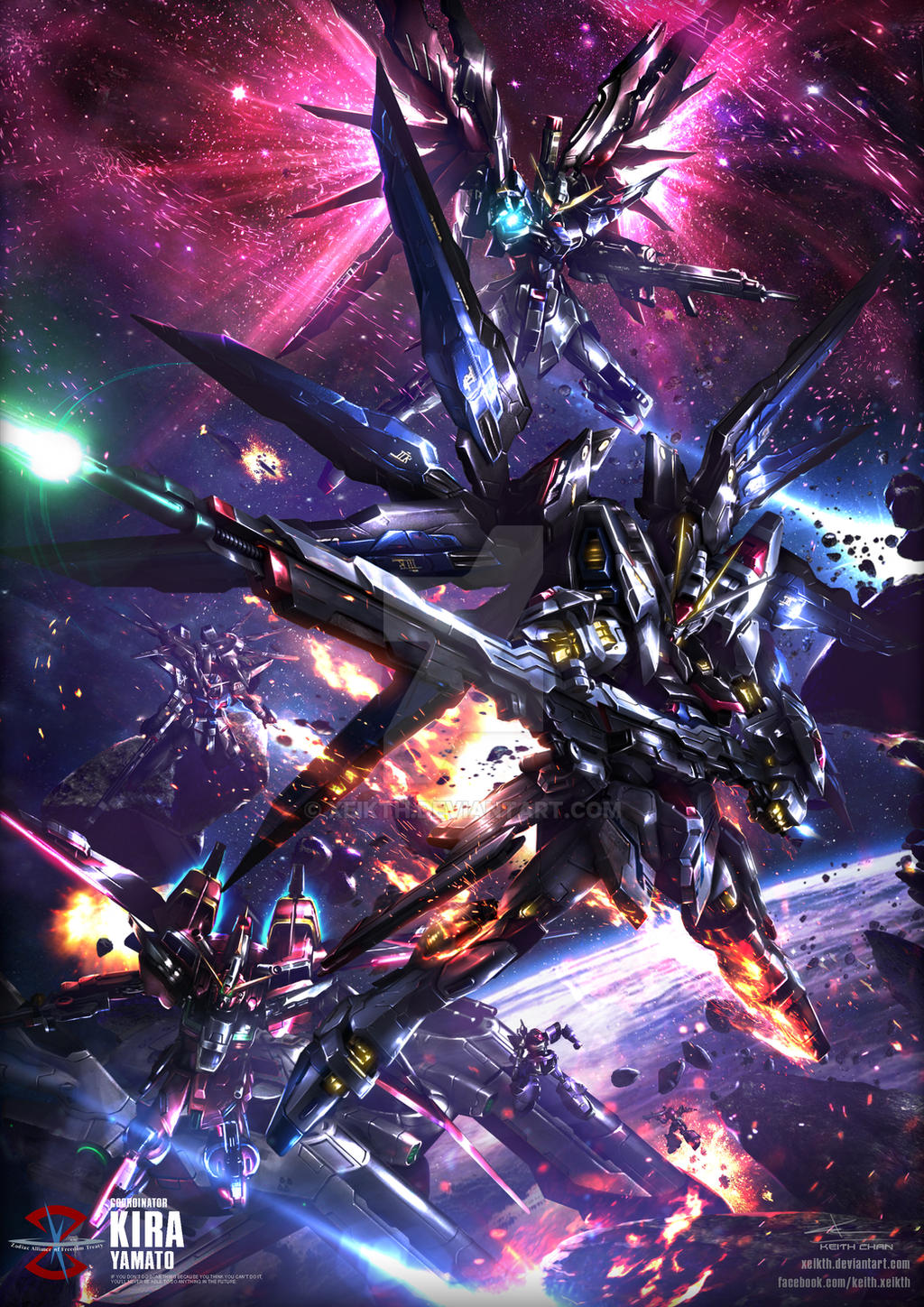 Gundam Seed Destiny Strike Freedom Wallpaper