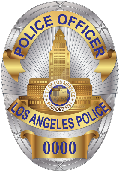 Los Angeles Police Department LAPD Badge by tempest790 on DeviantArt